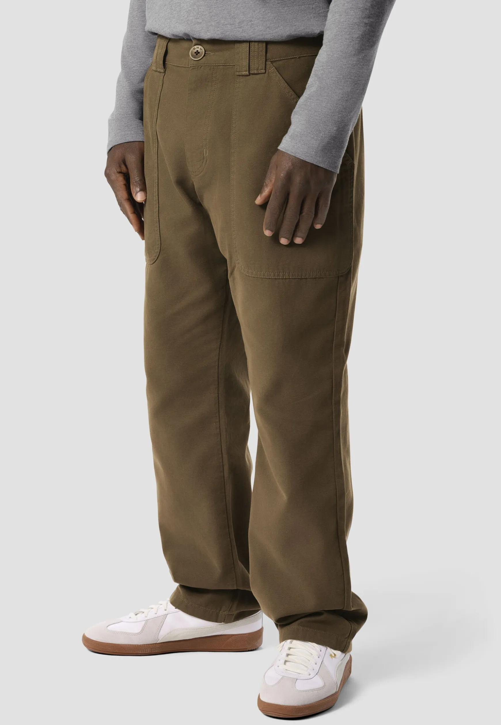 Pants<BMW Lifestyle BMW Canvas Pants dark green