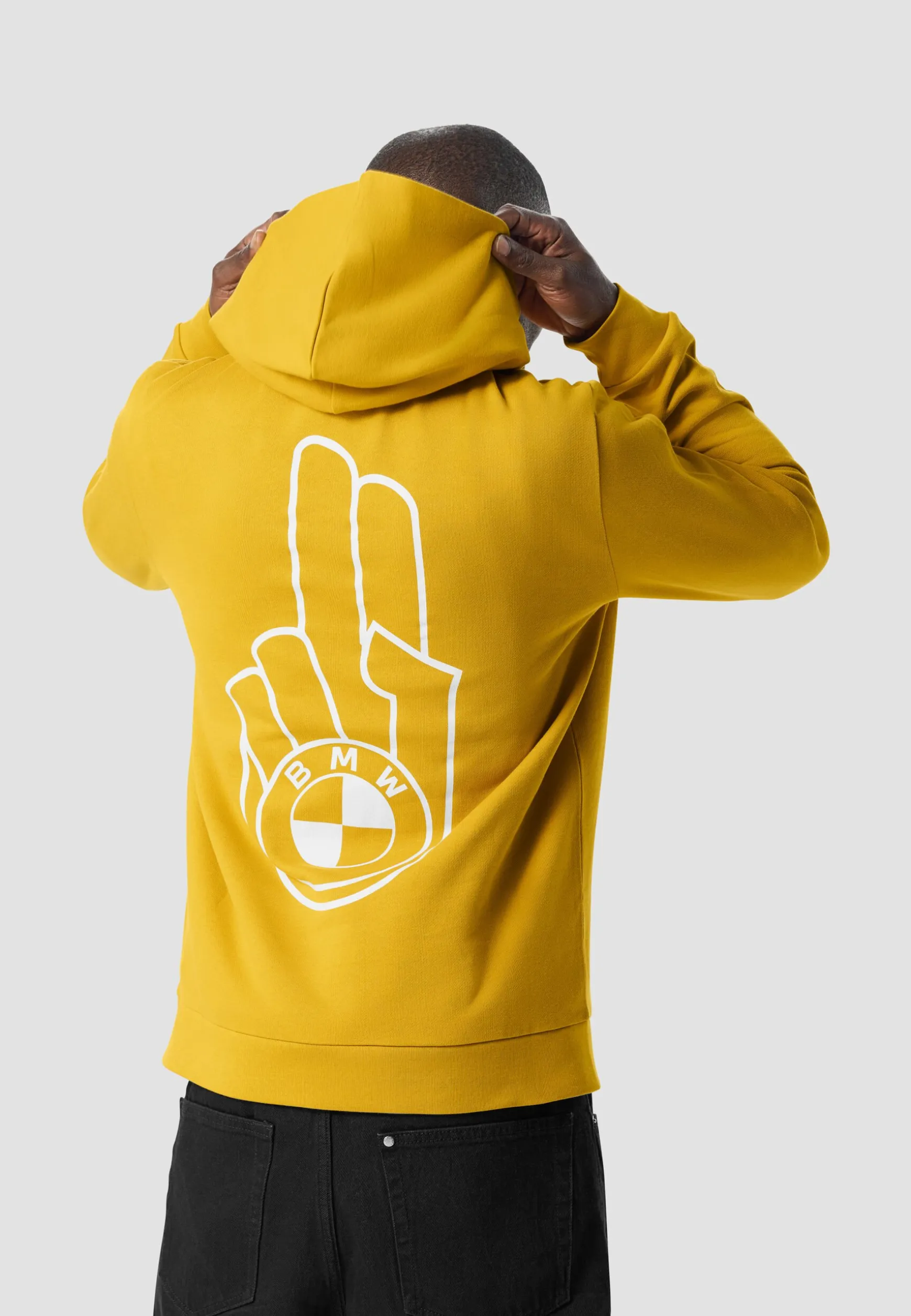 Hoodies<BMW Lifestyle BMW Core Reverse verl&auml;ssig Hoodie dark yellow