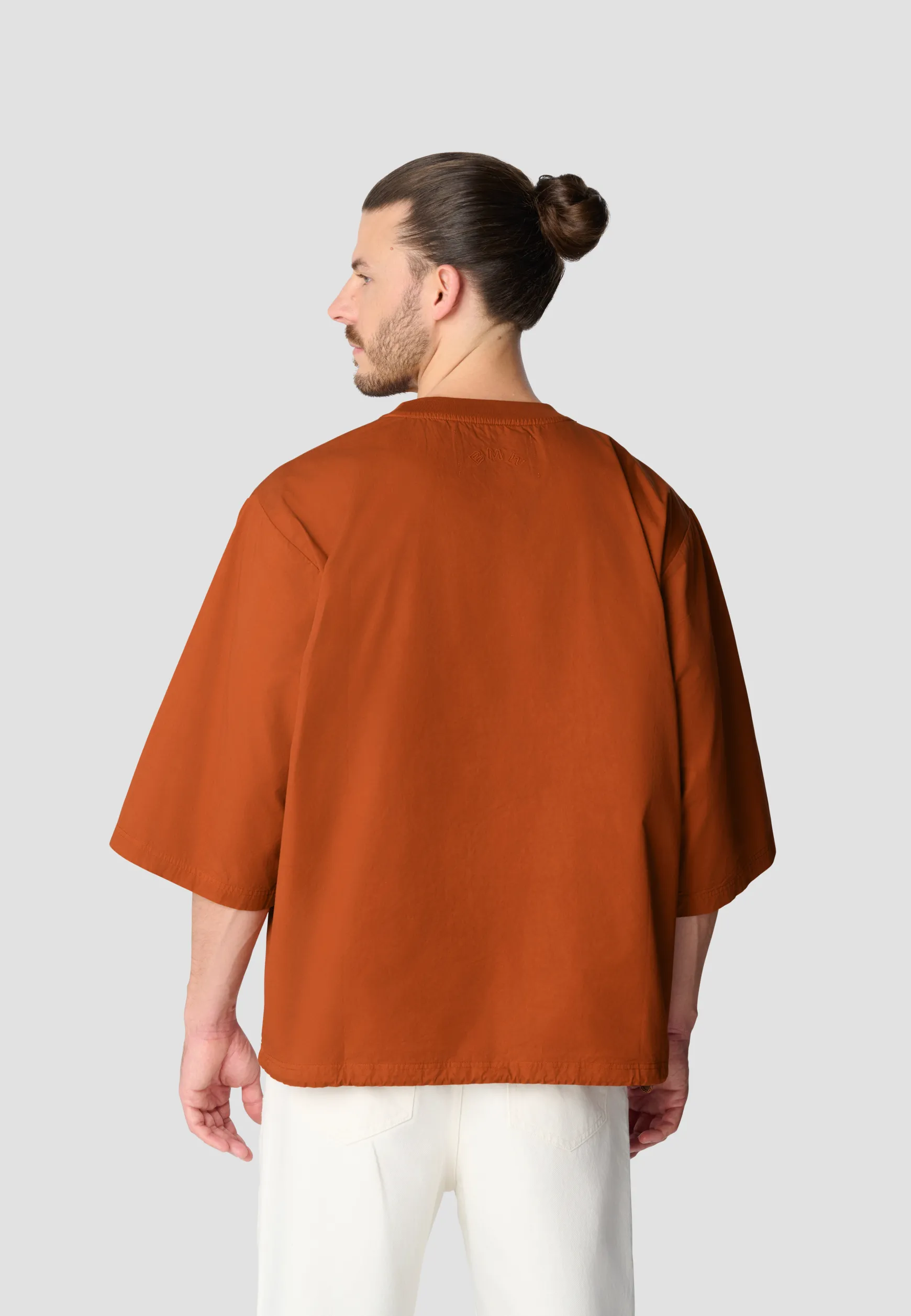 Hoodies | T-shirts<BMW Lifestyle BMW HYBRID HALF SLEEVE brown