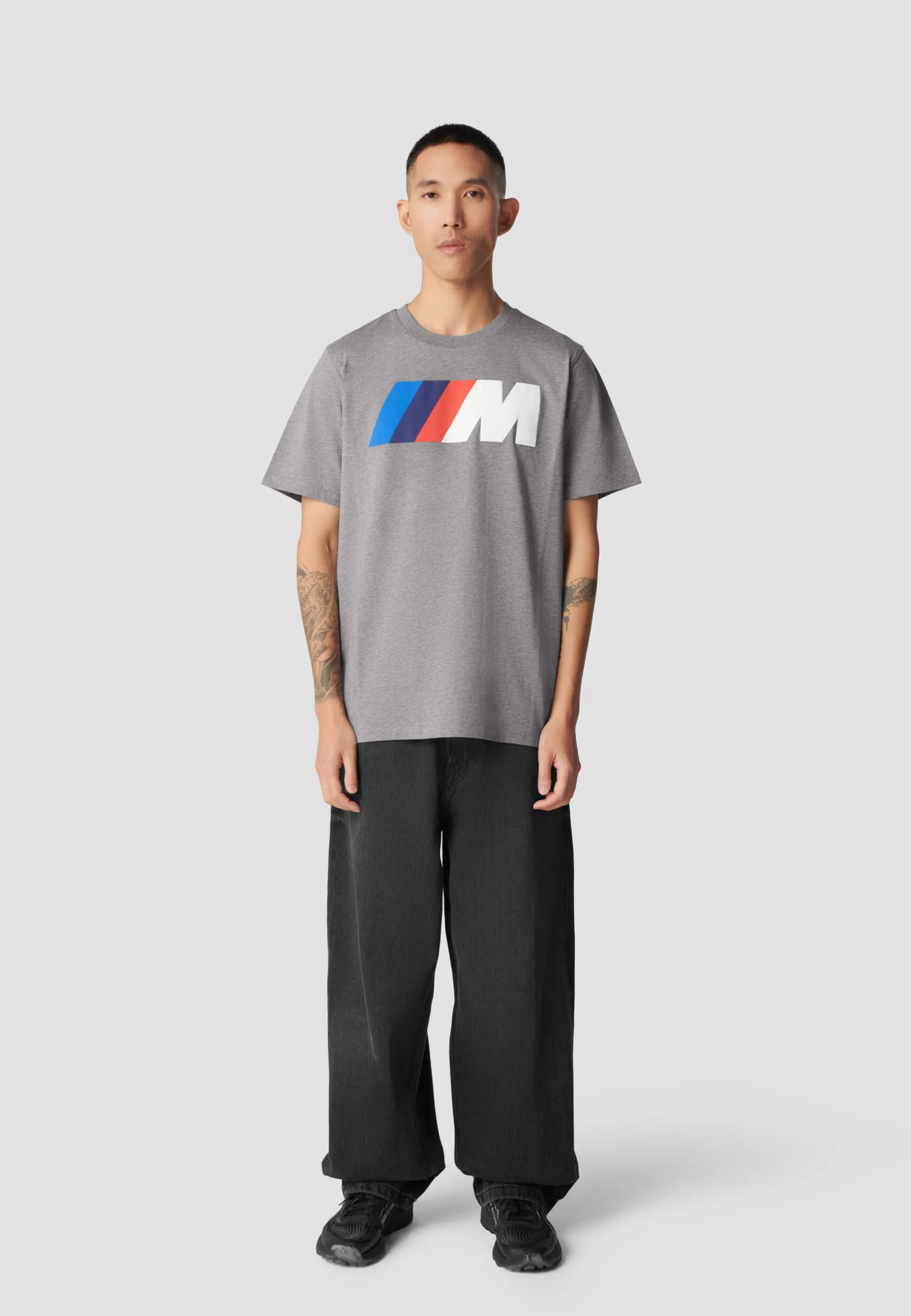 bmw_m_core_default_tshirt_3.webp T-shirts<BMW Lifestyle BMW M Core Default T-shirt mid grey melange