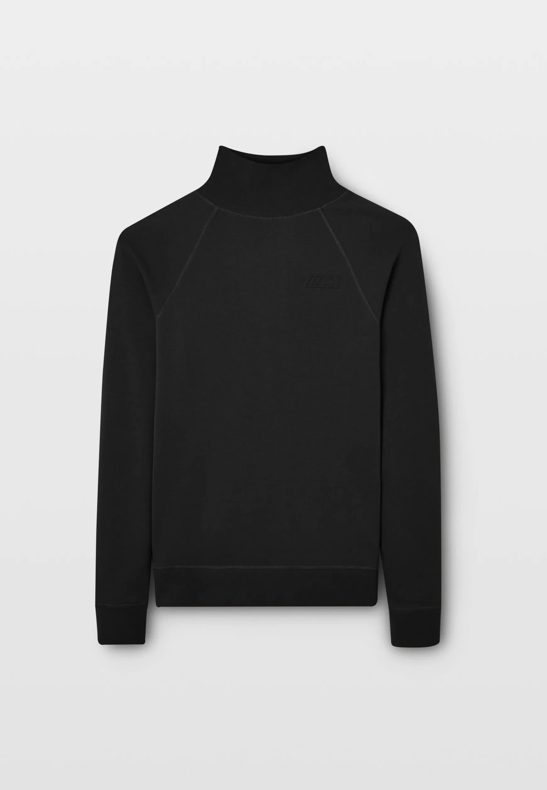Women<BMW Lifestyle BMW M Micro Raglan Turtle Neck black