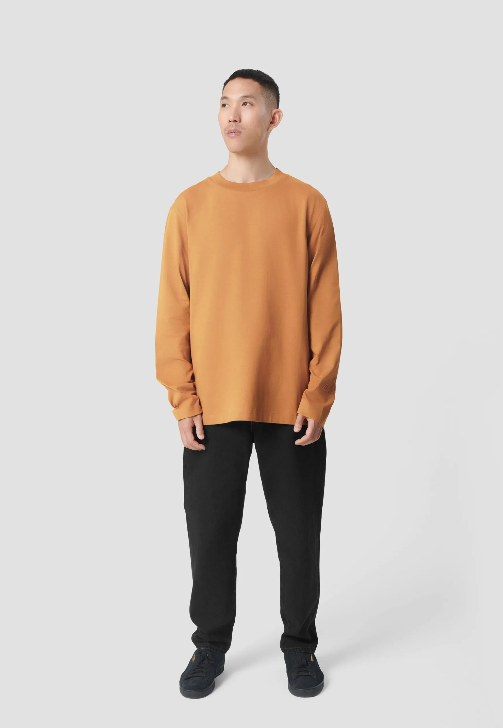 T-shirts<BMW Lifestyle BMW M Oversized Long Sleeve T-shirt dark brown wood