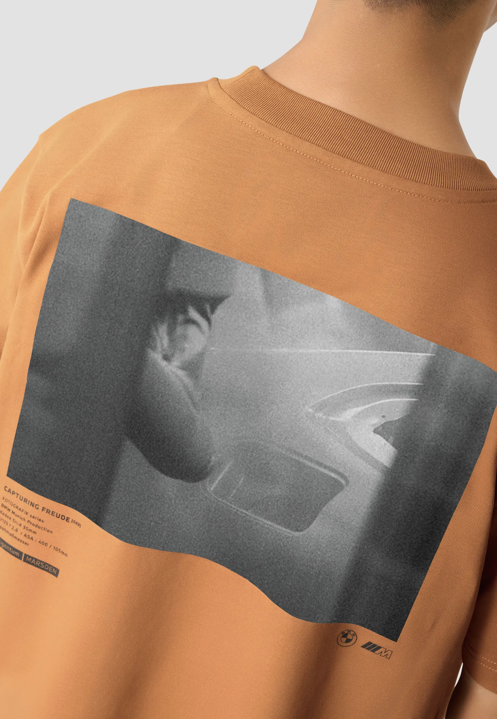 T-shirts<BMW Lifestyle BMW M Oversized Short Sleeve T-shirt dark brown wood