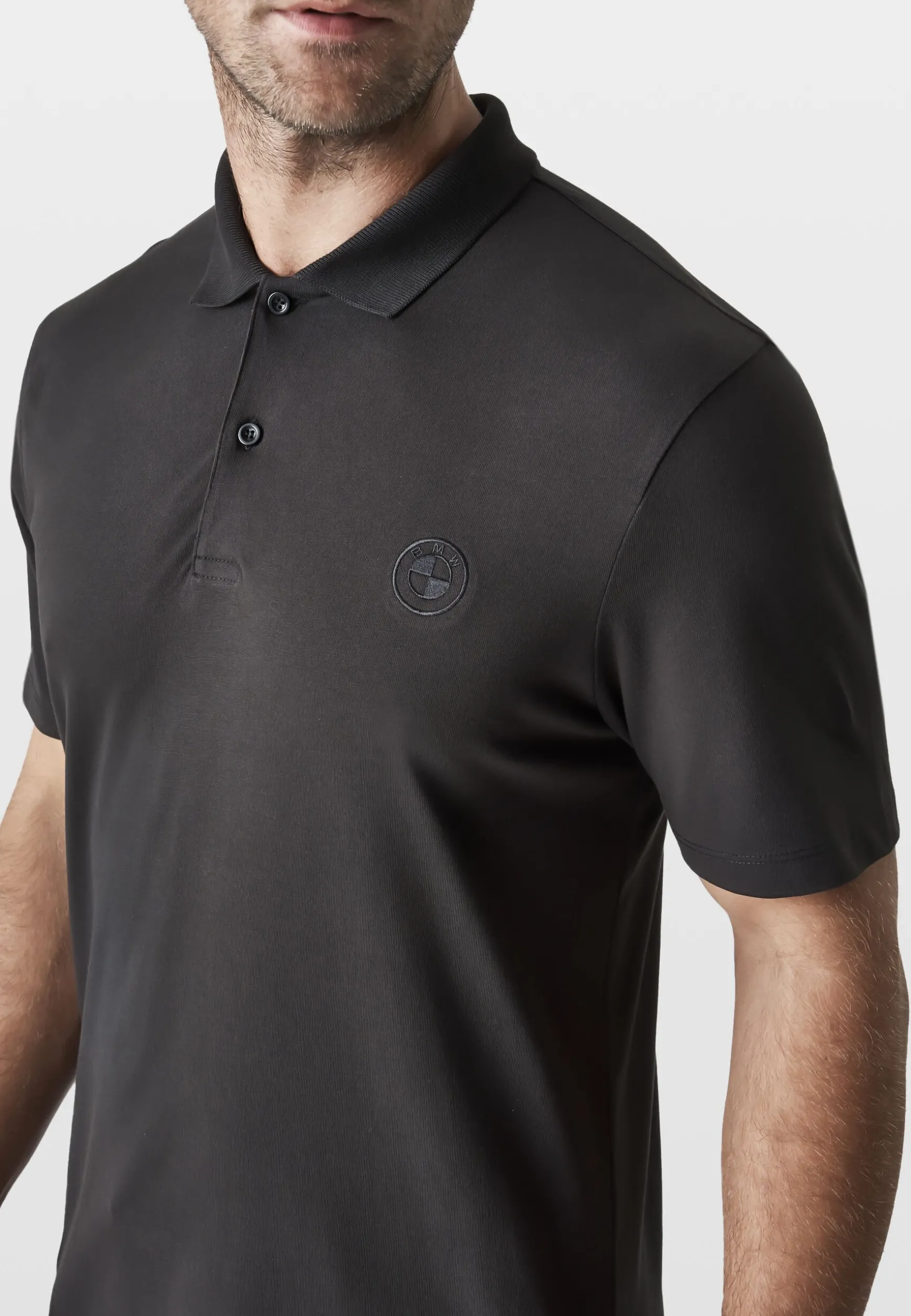 Polo Shirts<BMW Lifestyle BMW Micro Tonal Dot Polo black