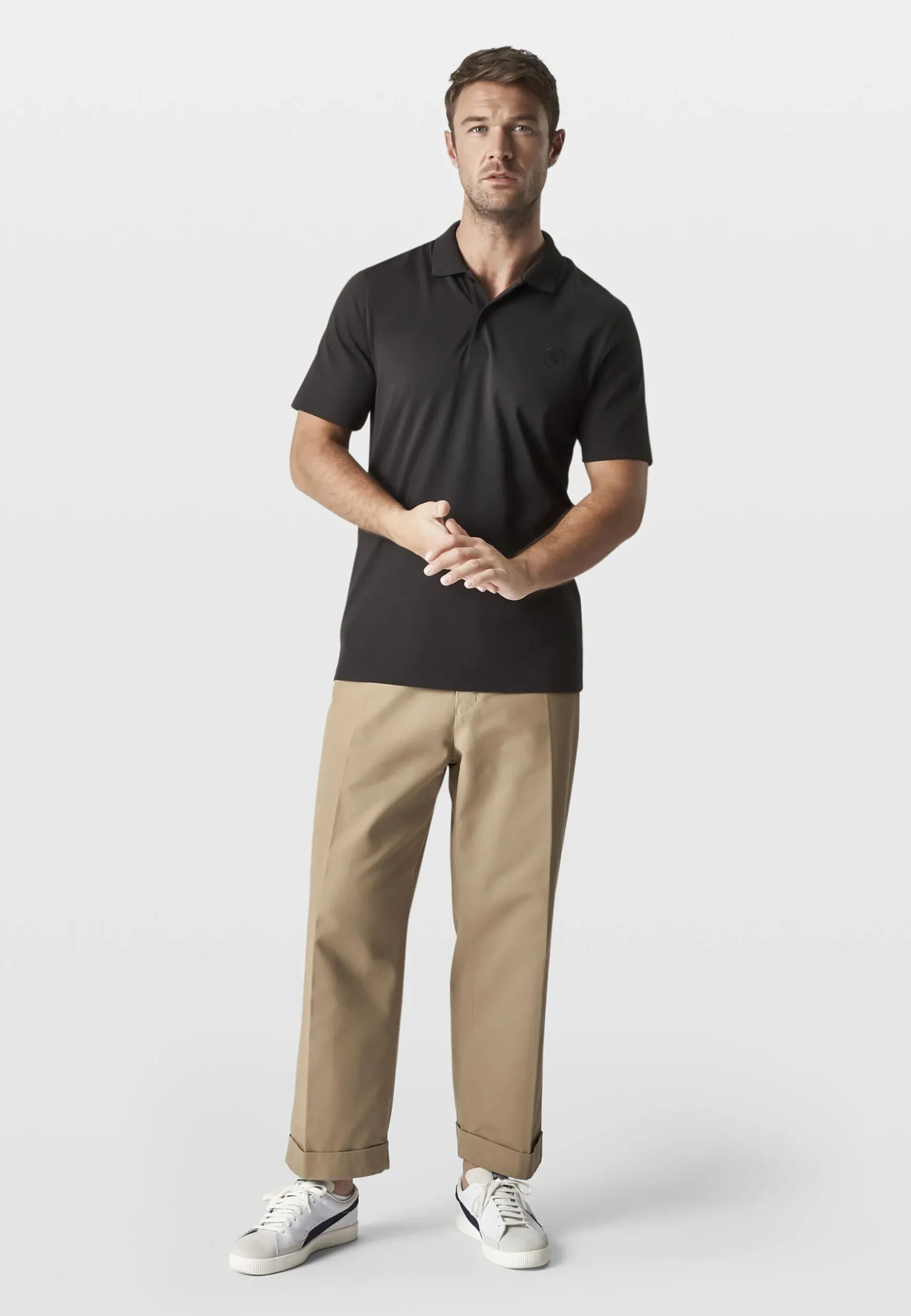 bmw_micro_tonal_dot_polo_3.webp Polo Shirts<BMW Lifestyle BMW Micro Tonal Dot Polo black