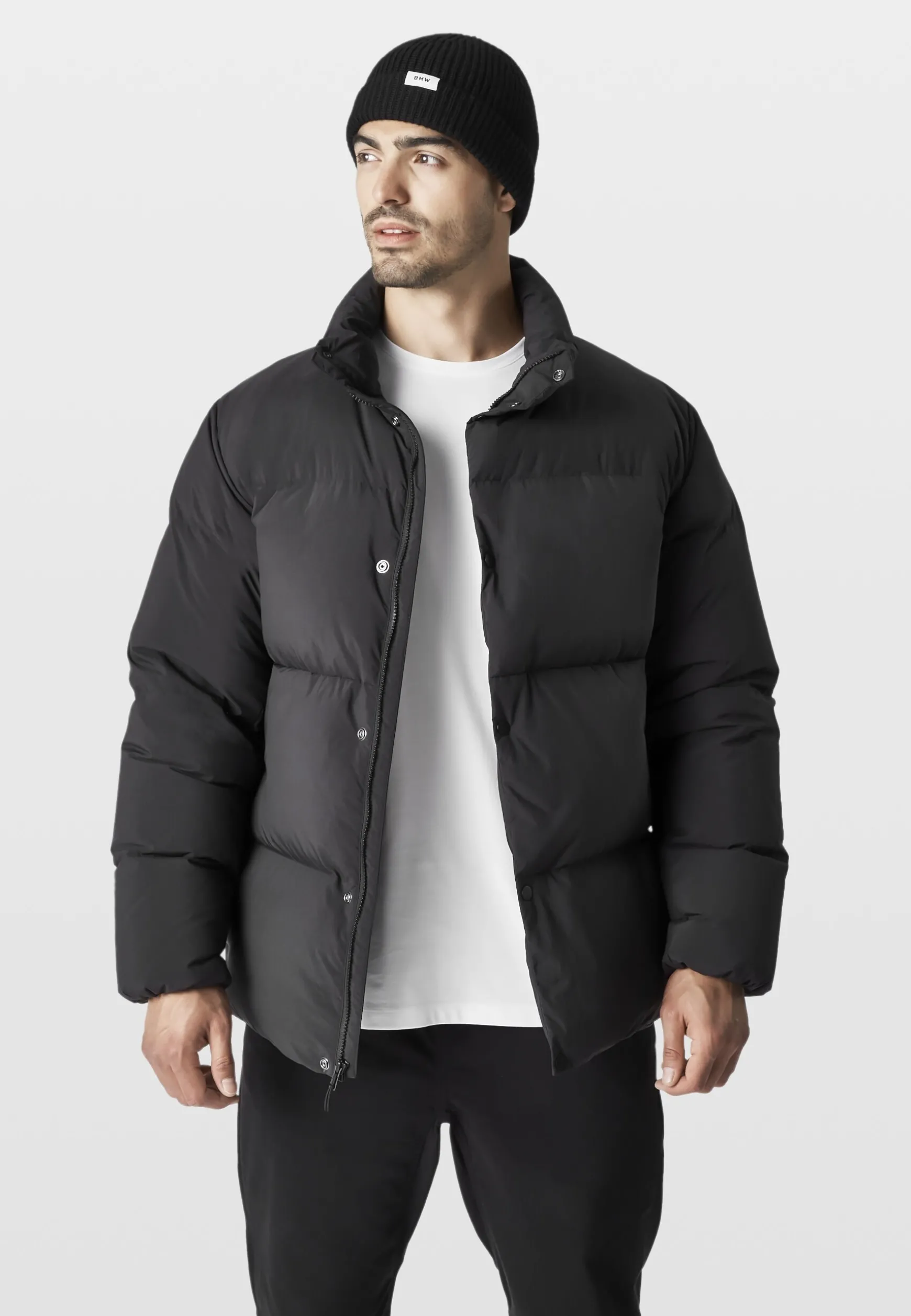 Jackets<BMW Lifestyle BMW Offset Tag Insulation Jacket black