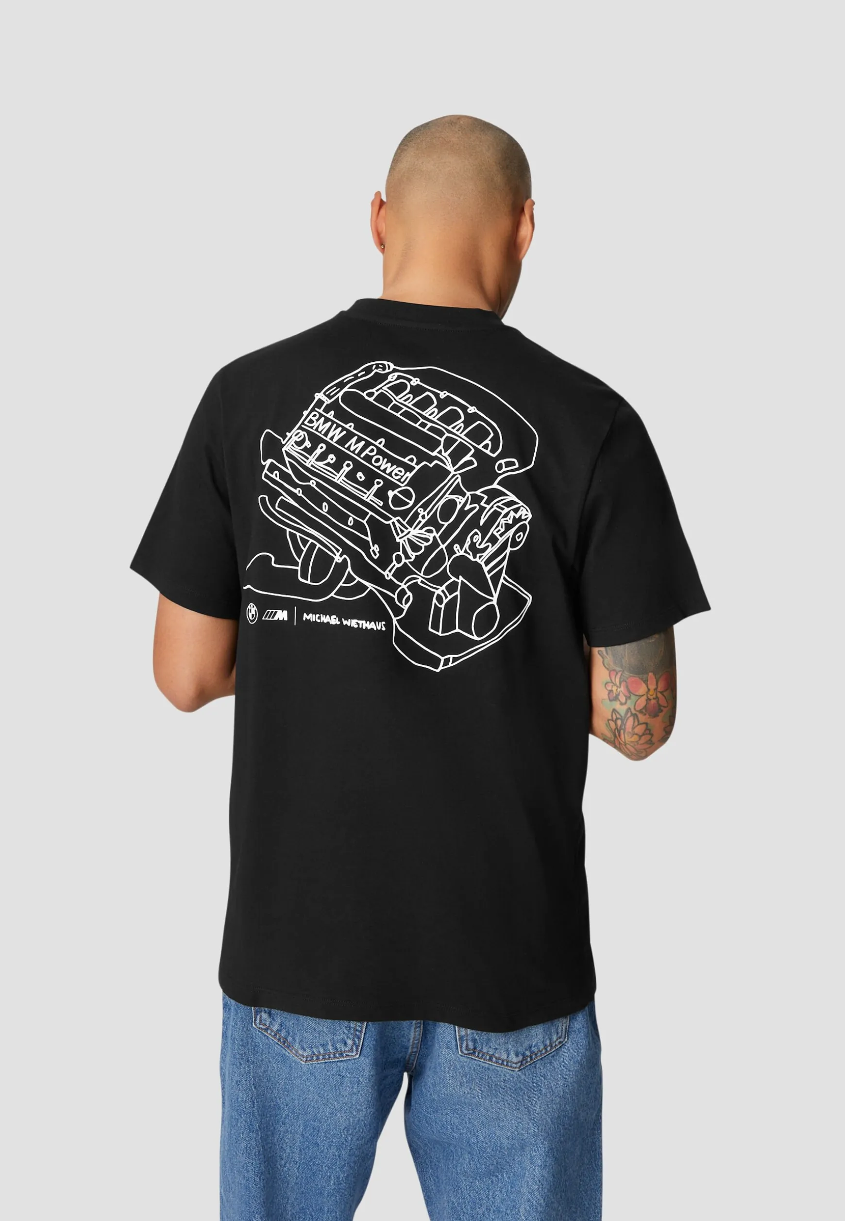 T-shirts<BMW Lifestyle BMW Power MW T-Shirt black