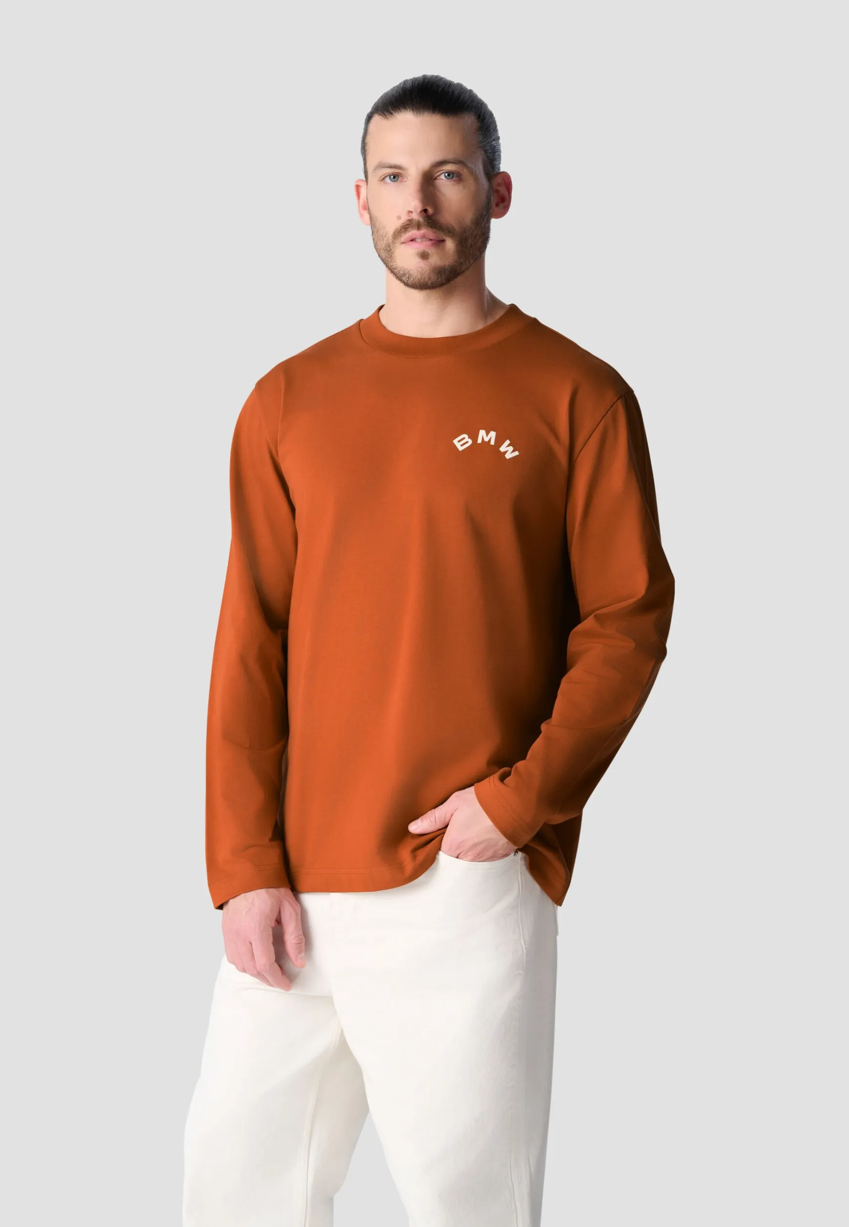T-shirts<BMW Lifestyle BMW Raw Long Sleeve T-shirt brown