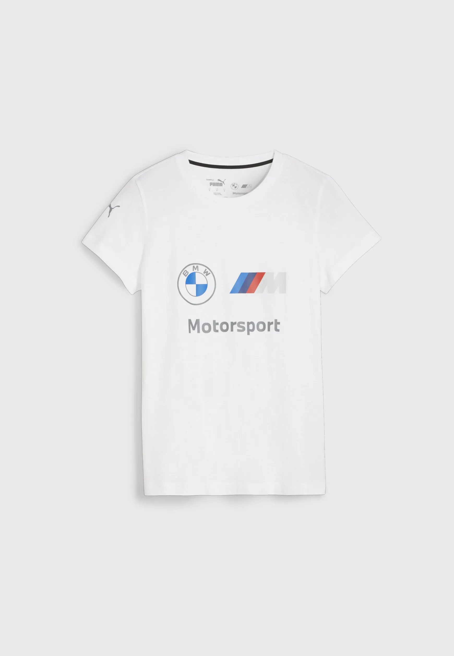 Women<BMW Lifestyle Puma BMW M Motorsport Essentials Women's Logo Tee white