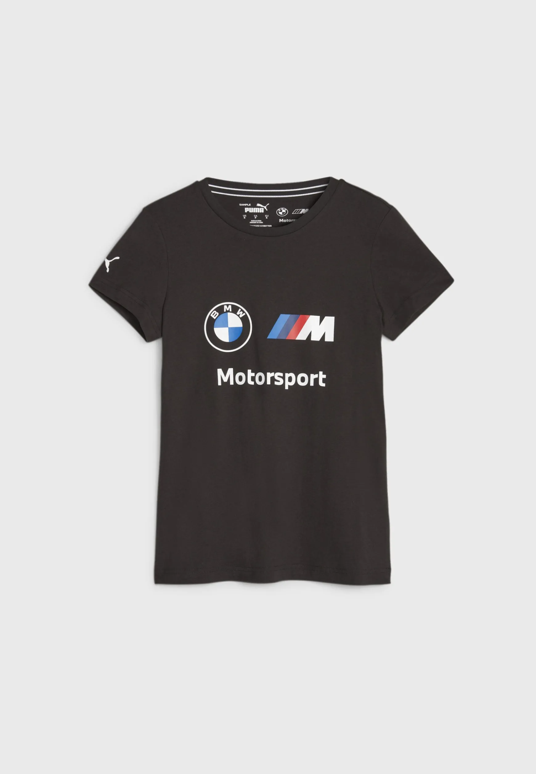 Women<BMW Lifestyle Puma BMW M Motorsport Essentials Women's Logo Tee black